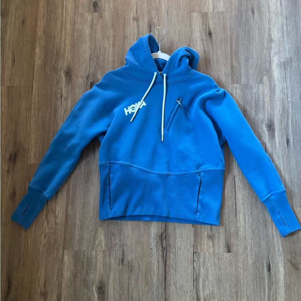 Hoka One One Blue Hoodie